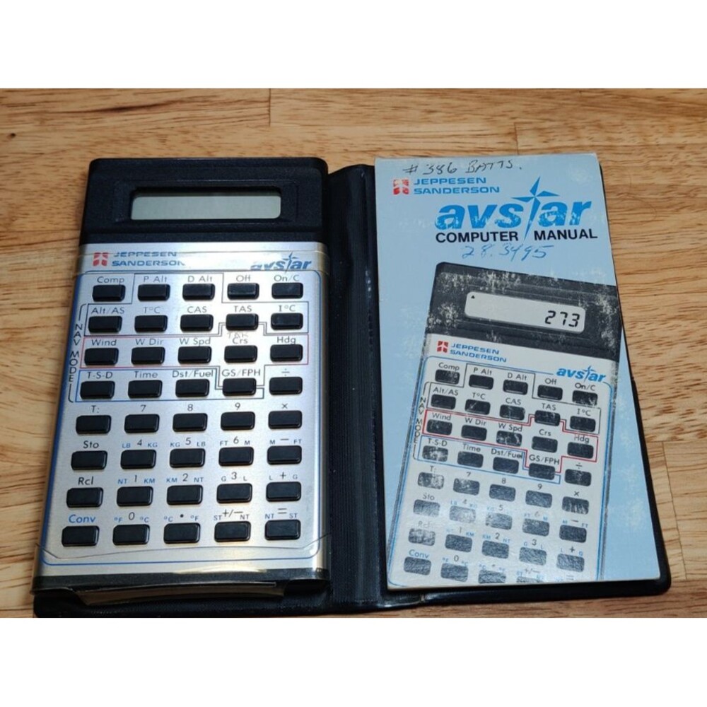 Jeppersen Sanderson Electronic Navigation System Computer Avstar Texas Instr.